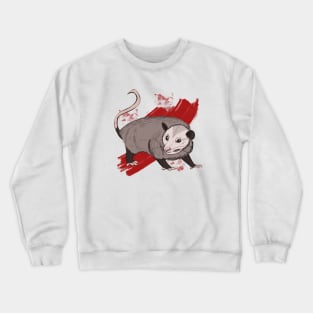 Fierce possum Crewneck Sweatshirt